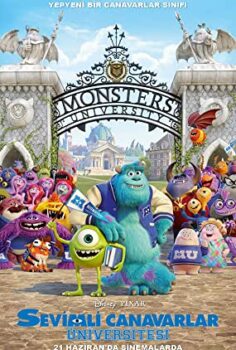 Sevimli Canavarlar Üniversitesi (Monster University) Türkçe Dublaj İzle